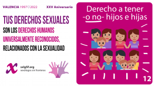 12 El derecho a decidir tener hijos , el número y espaciamiento de los mismos, y a tener acceso a la información y los medios para lograrlo