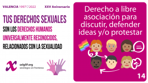 14 El derecho a la libre asociación y reunión pacíficas.